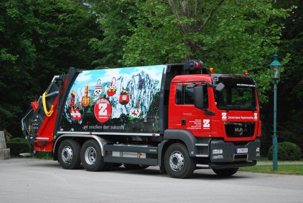 Hager Design – commissioned vehicle graphics for Zimmermann Papierrecycling